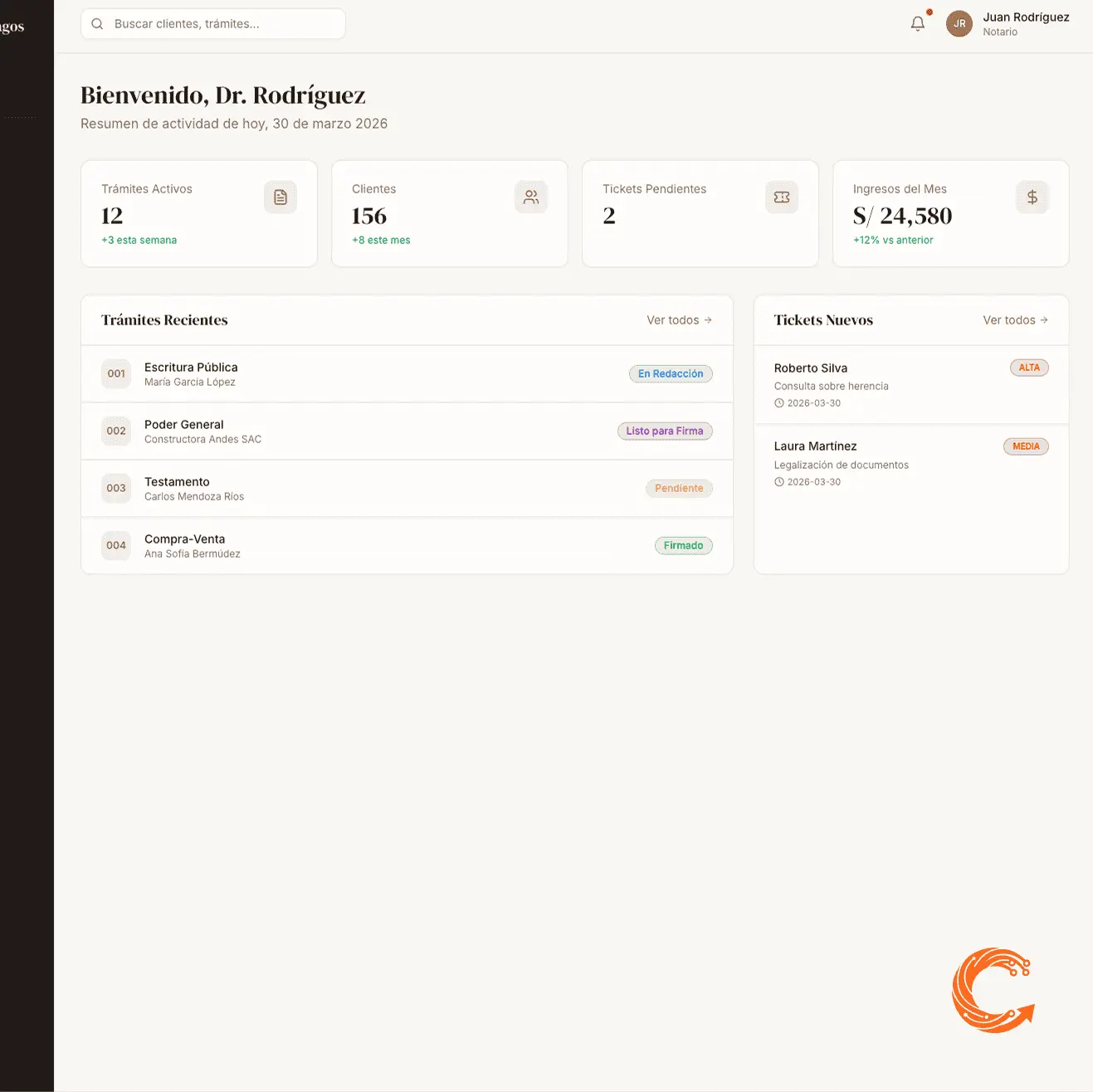 Dashboard de reportes financieros BeMaverick